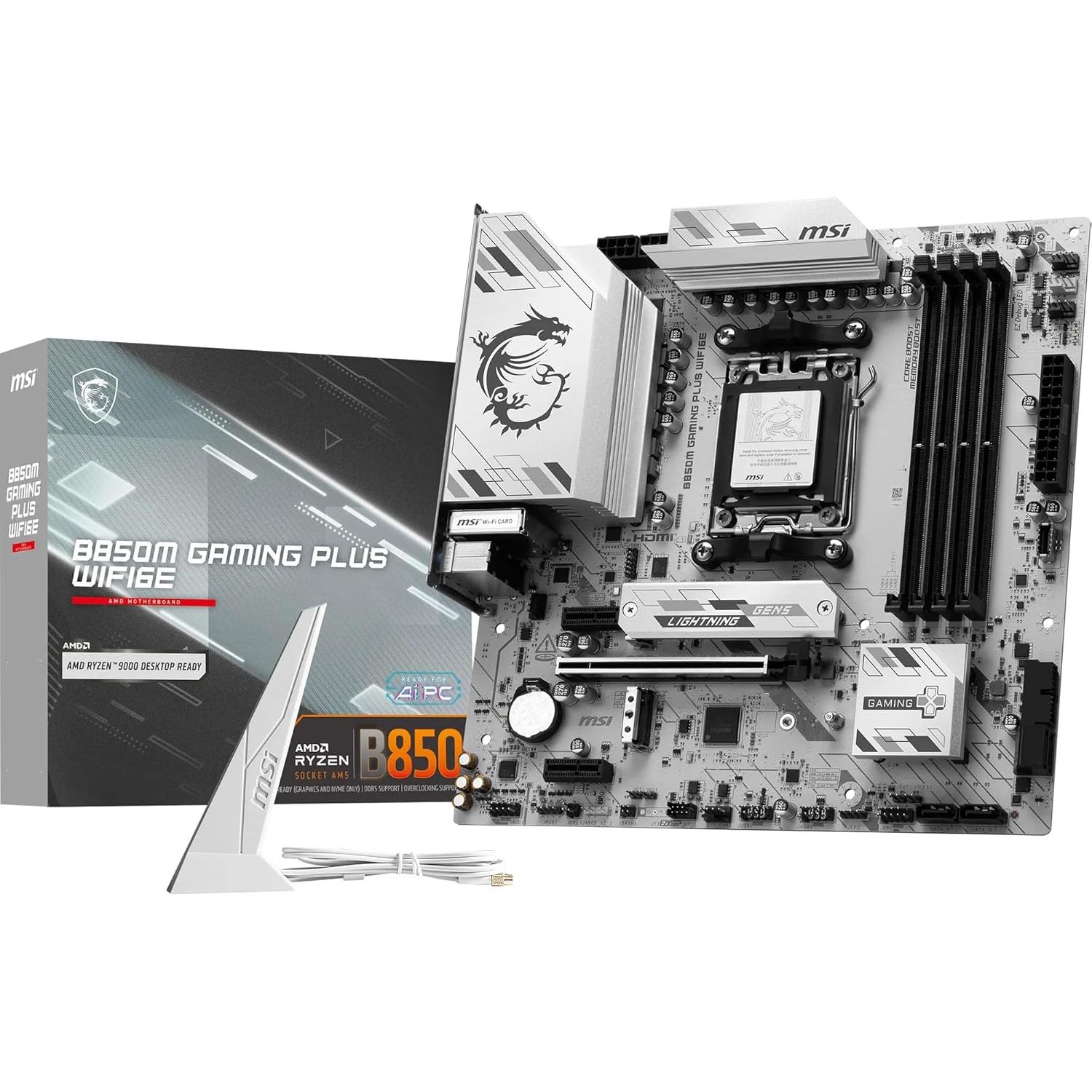 MSI B850M GAMING PLUS WIFI6E