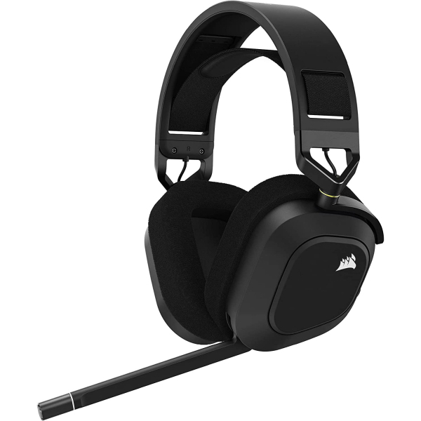Corsair HS80 RGB Wireless Casque Gaming Premium avec Dolby Atmos Audio