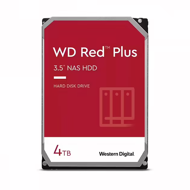 Western Digital Red Plus 4 To (WD40EFPX) Disque dur Mécanique
