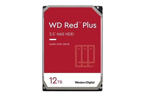 Western Digital WD Red Plus 3.5" 12 To ( WD120EFBX) Disque dur Mécanique