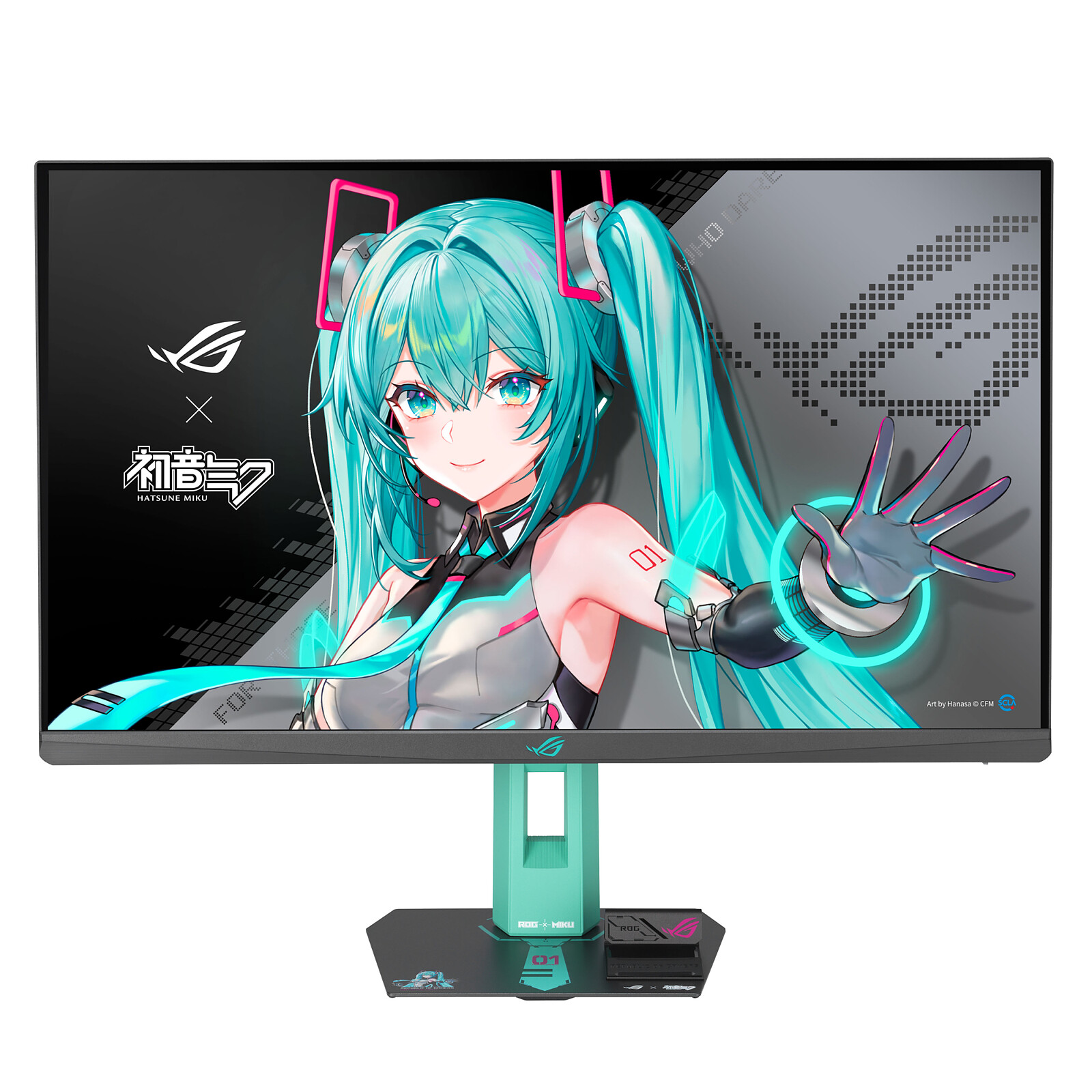 ASUS ROG Strix 27" XG27ACMEG-G Hatsune Miku Edition 2.5K 260Hz Faste IPS