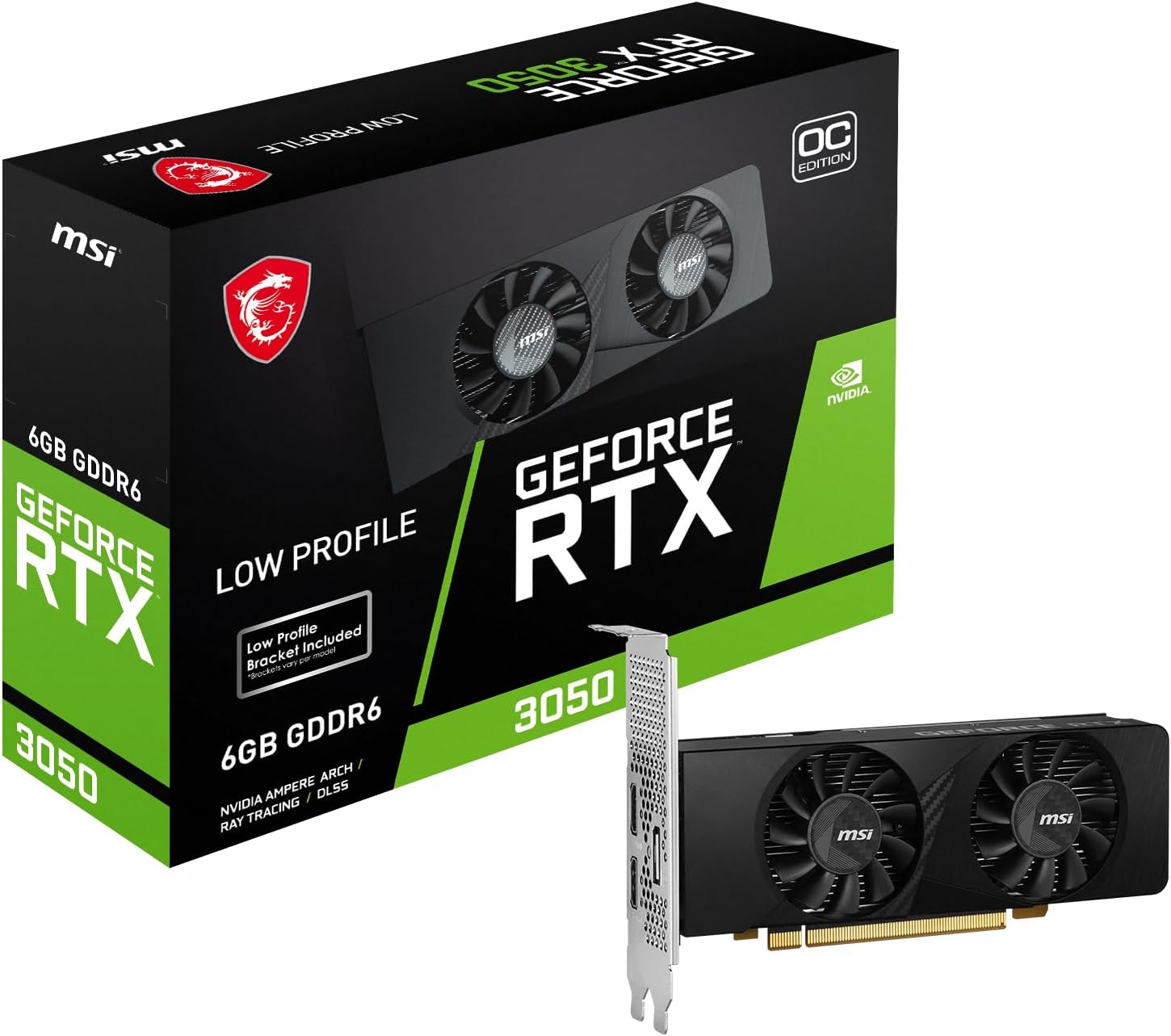 MSI RTX 3050 LP 6G OC