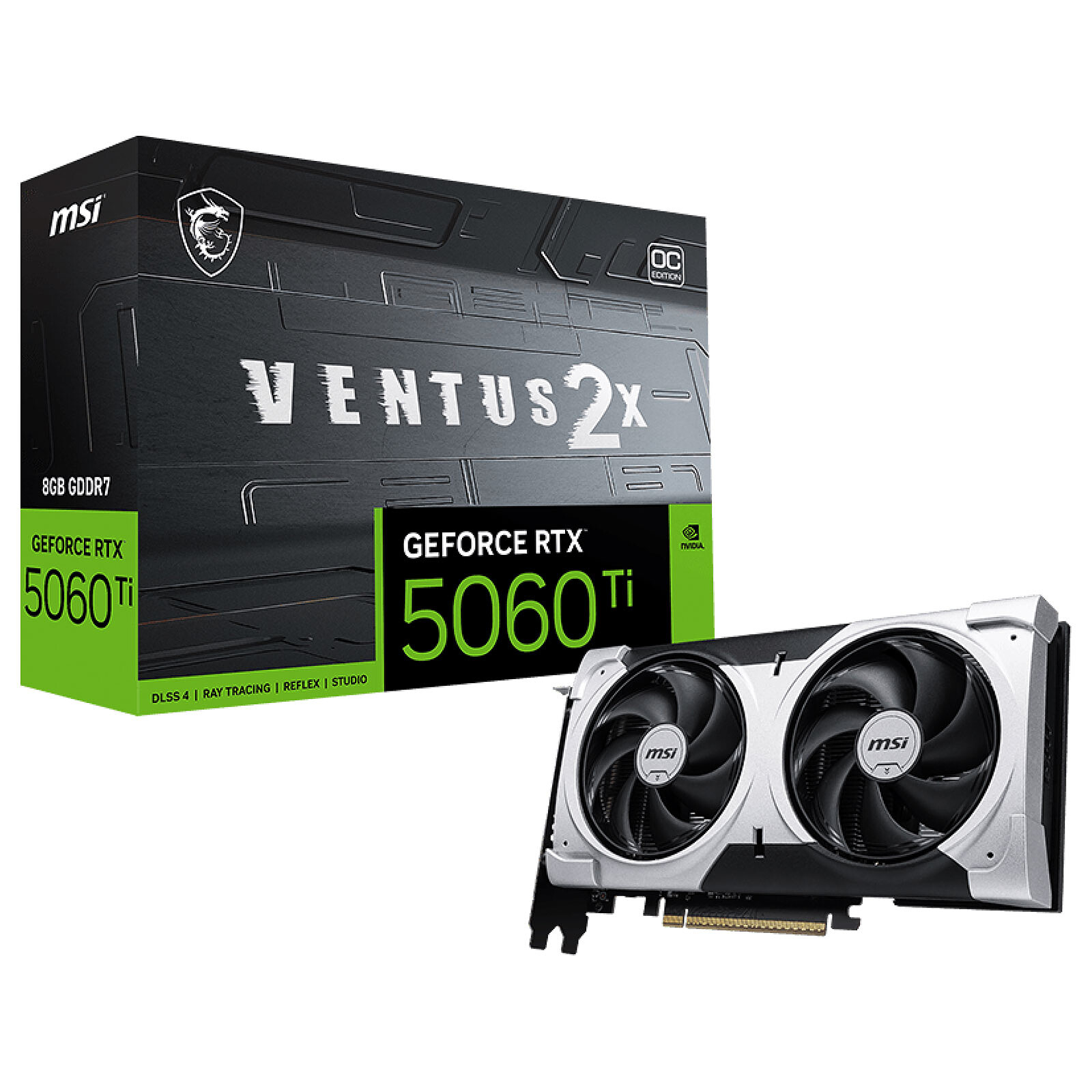 MSI RTX 5060Ti 8G VENTUS 2X OC PLUS