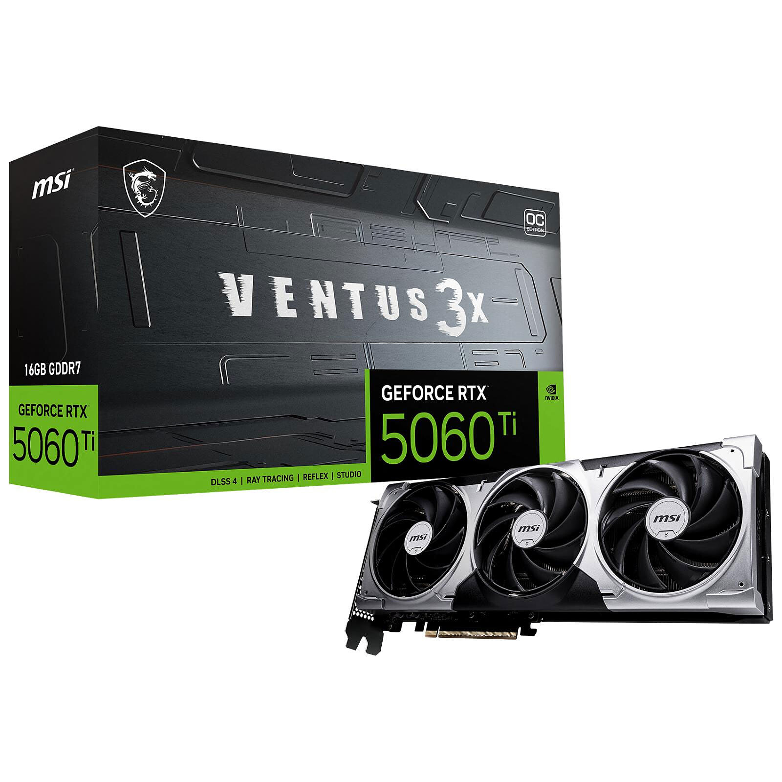 MSI RTX 5060Ti 16G VENTUS 3X OC