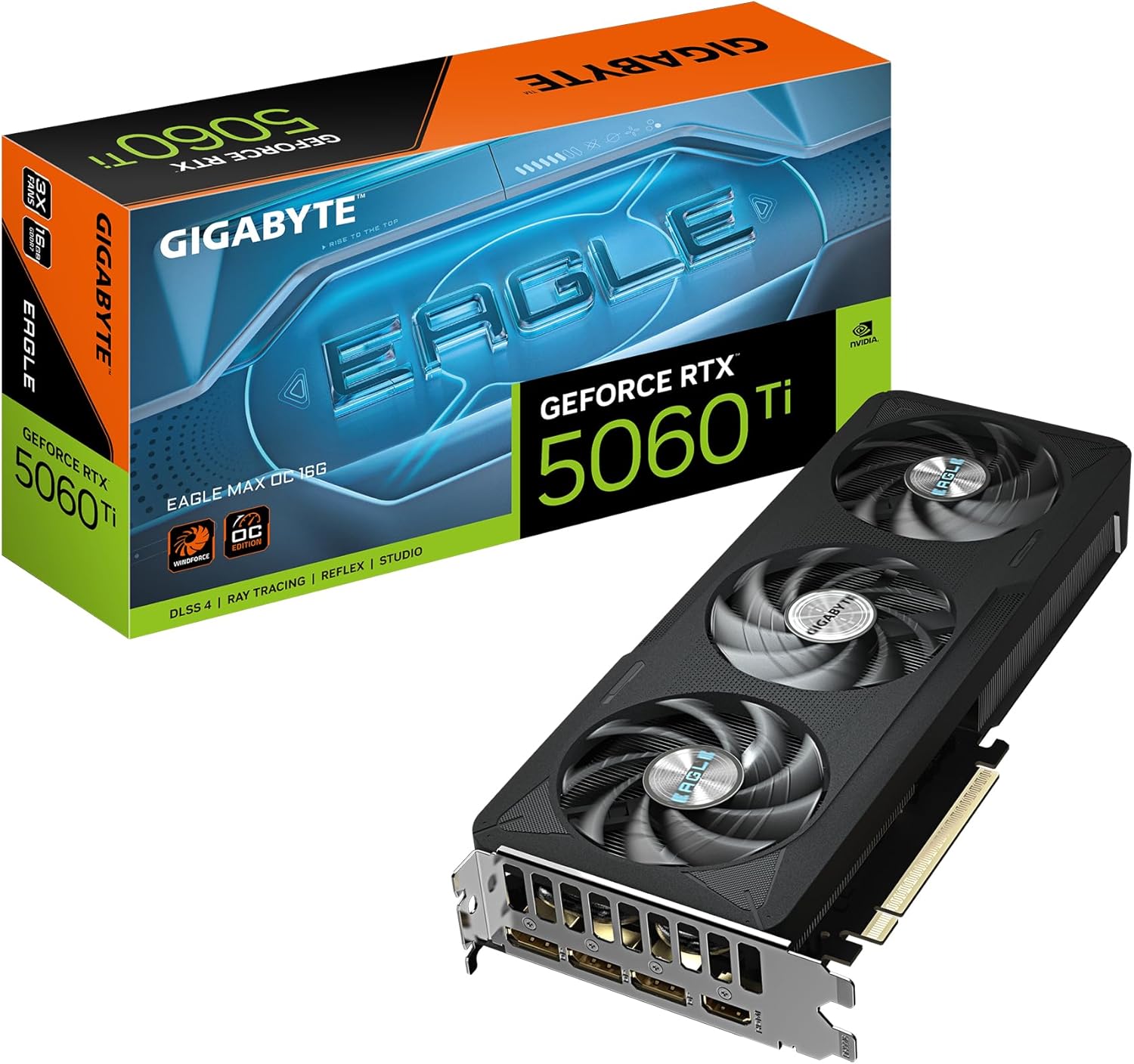 GIGABYTE RTX 5060TI EAGLEMAX OC-16GD
