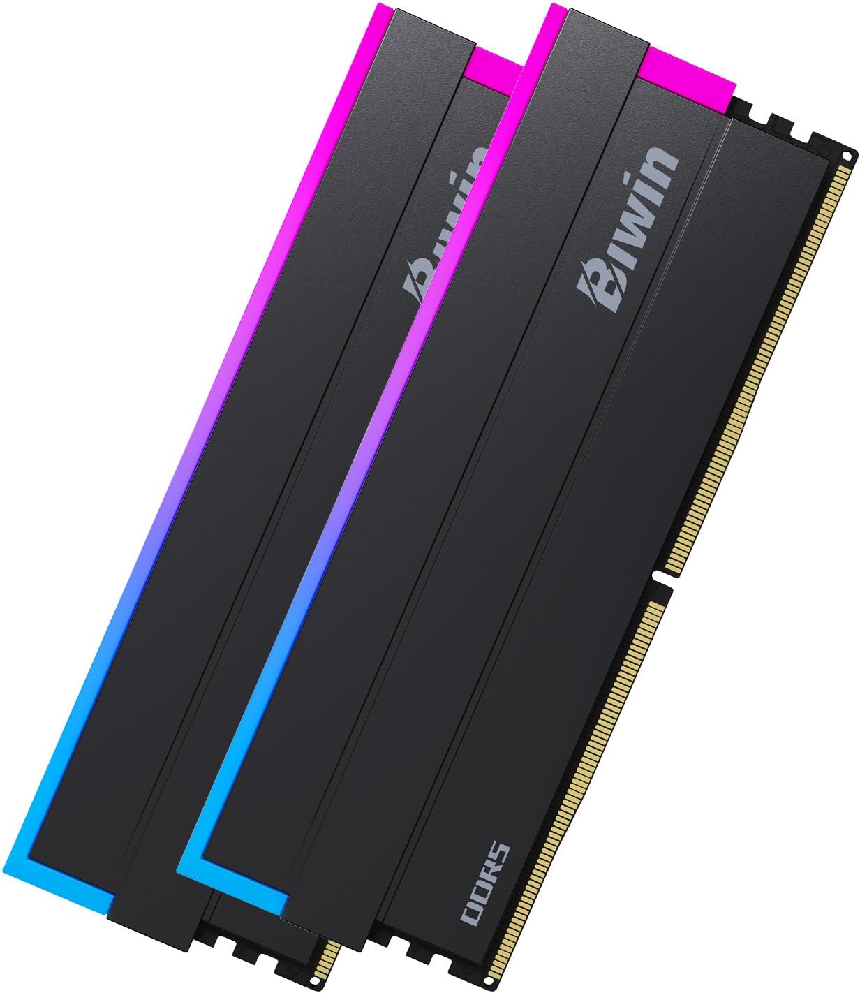BIWIN Black Opal DW100 RAM DDR5 RGB 32 Go (2 x 16 Go) 6000 MHz CL30 - Noir