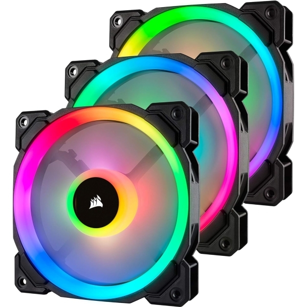 Corsair LL120 RGB Pack de 3 - Noir
